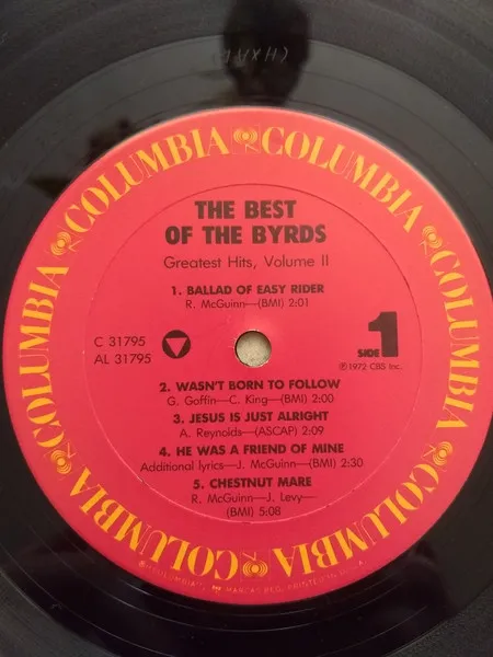 The Best Of The Byrds - Greatest Hits, Volume II