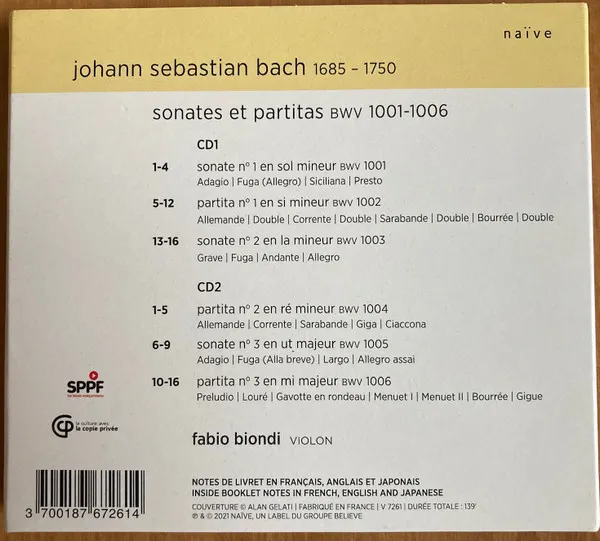 Sonatas & Partitas