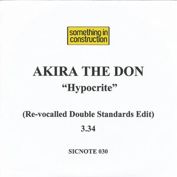 Hypocrite (Re-vocalled Double Standards Edit)