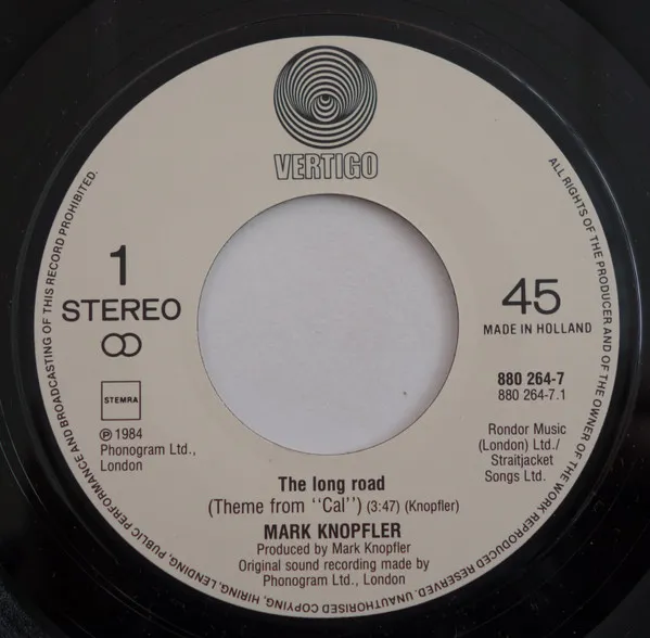 The Long Road (Theme From 'Cal')