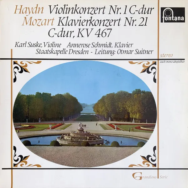 Violinkonzert Nr.1 C-dur / Klavierkonzert Nr. 21 C-dur, KV 467