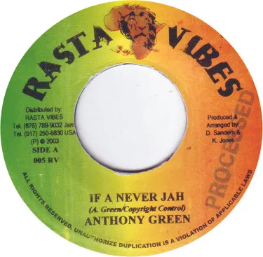 If A Never Jah / Heathen Rhythm