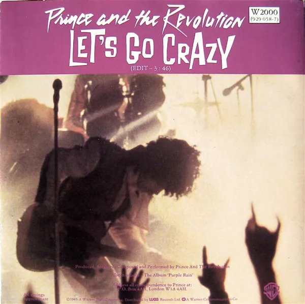 Let's Go Crazy / Take Me With U