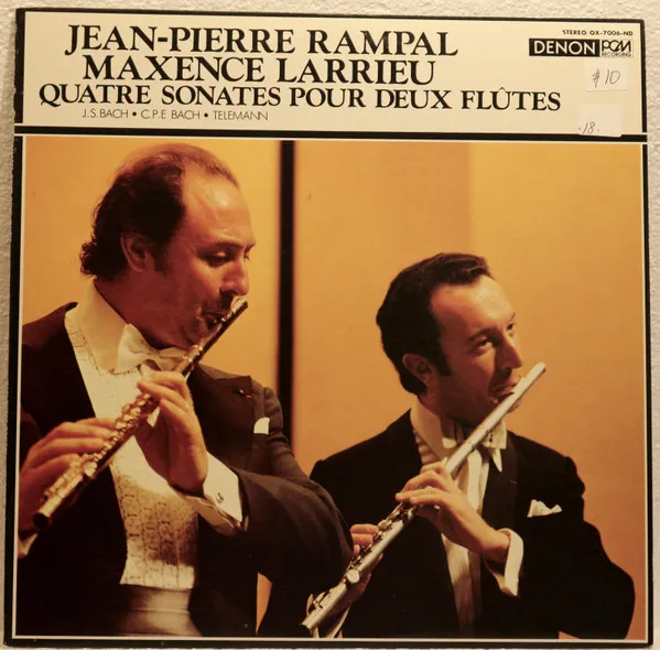 Quatre Sonates Pour Deux Flutes