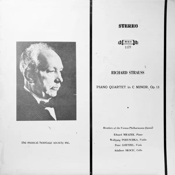 Piano Quartet In C Minor, Op.13