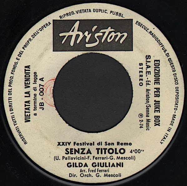Senza Titolo / Rockin' Roll Baby