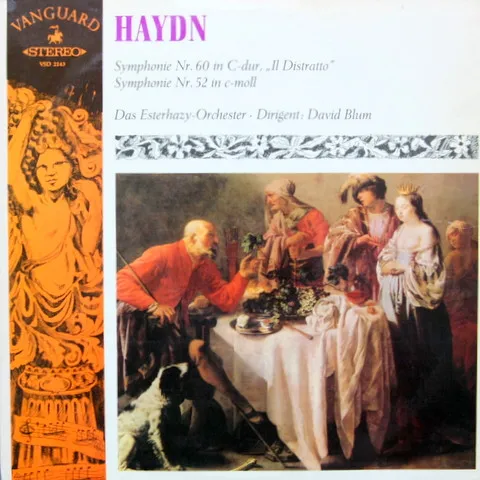 Symphonie Nr. 60 In C-dur "Ïl Distratto" / Symphonie Nr. 52 In C-moll