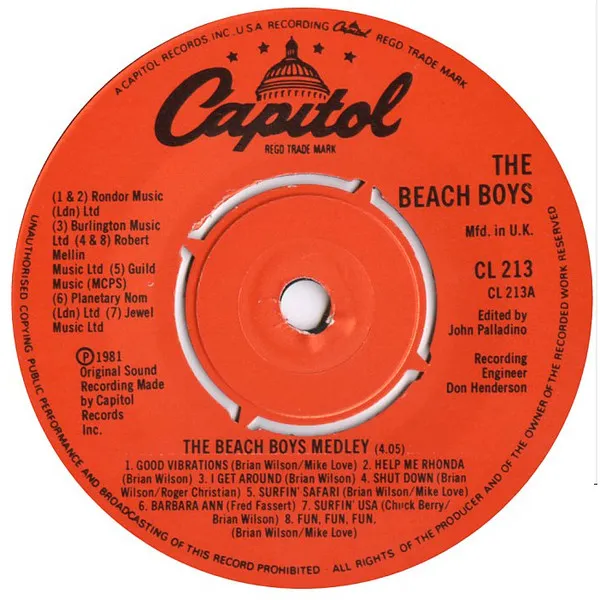 The Beach Boys Medley