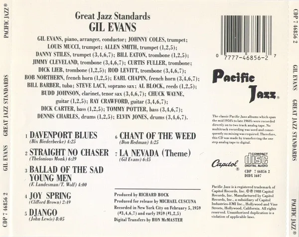 Great Jazz Standards