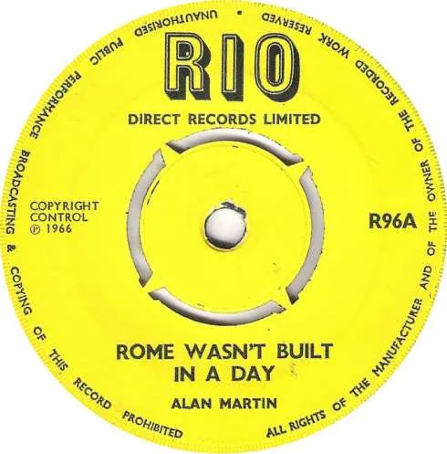 Rome Wasn't Built In A Day / I'm Hurt