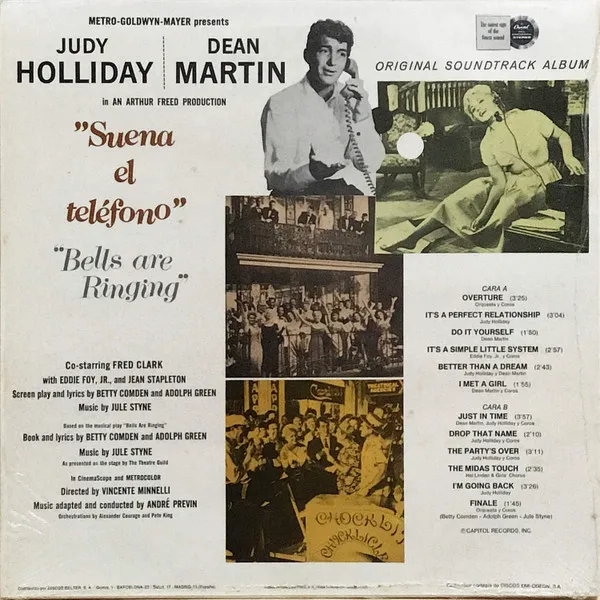 Suena El Telefono (= Bells Are Ringing) - Original Soundtrack Album