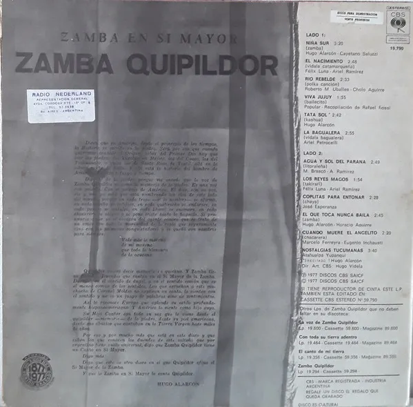 Zamba En Si Mayor
