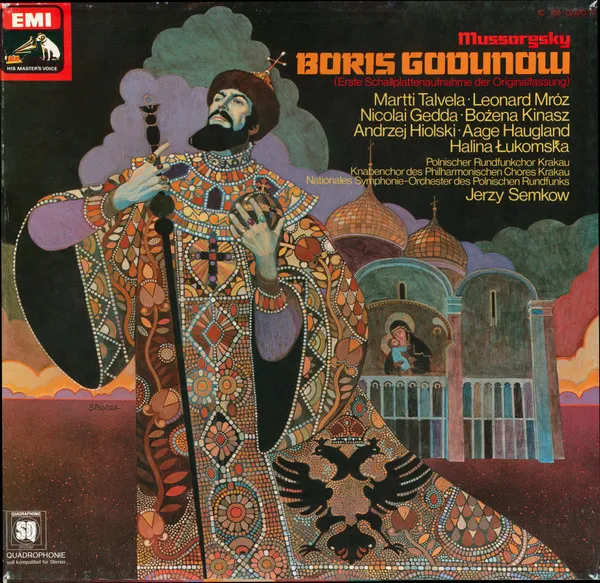 Boris Godunow - (Erste Schallplattenaufnahme der Originalfassung)