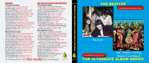 The Alternate Album Series Revolver & Sgt. Pepper's Lonely Hearts Club Band
