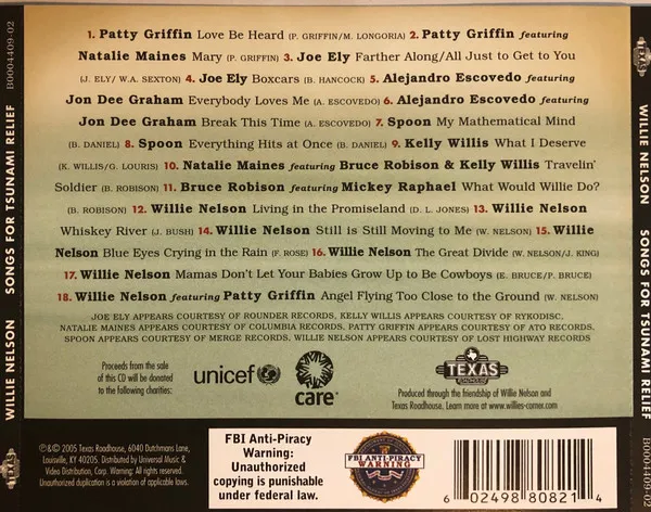Songs For Tsunami Relief (Austin To South Asia)