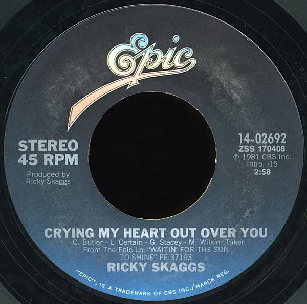 Crying My Heart Out Over You / Lost To A Stranger