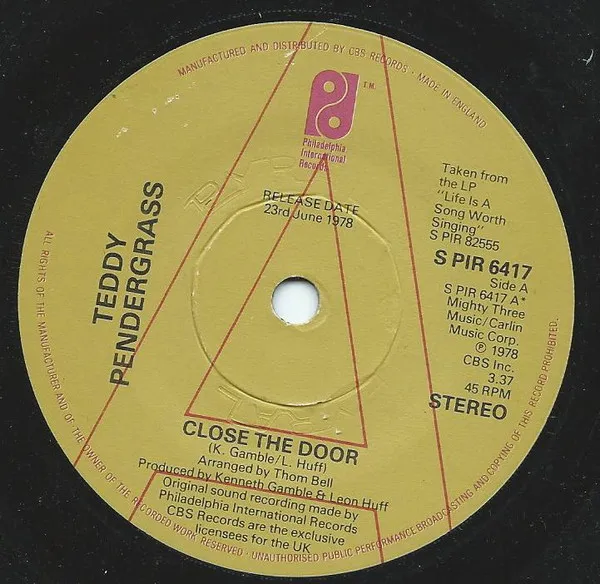 Close The Door / Get Up, Get Down, Get Funky, Get Loose