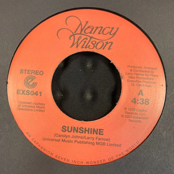 Sunshine / The End Of Our Love