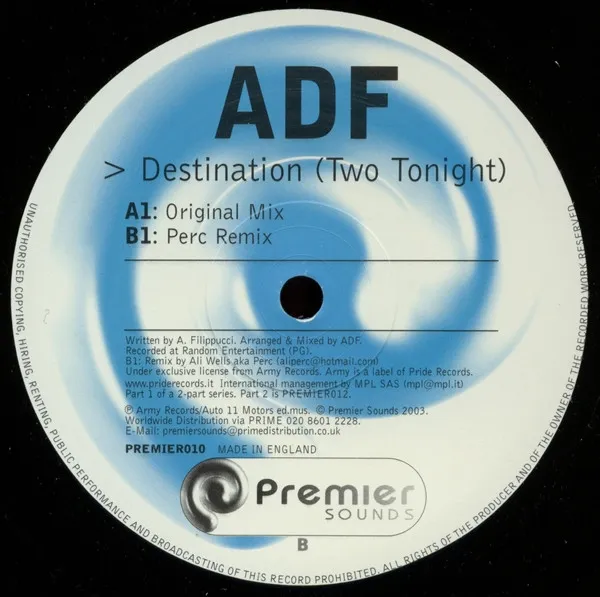 Destination (Two Tonight)