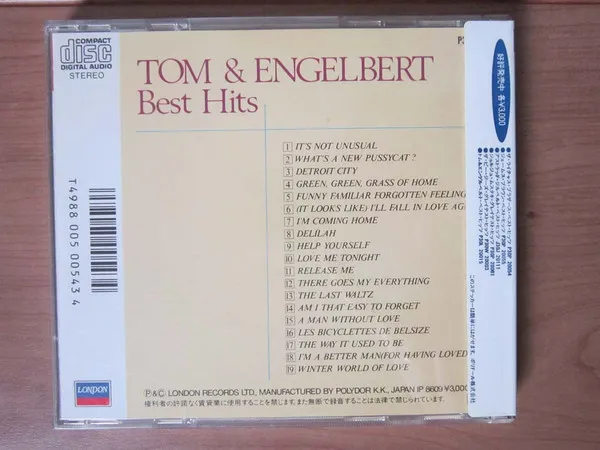 Tom & Engelbert Best Hits