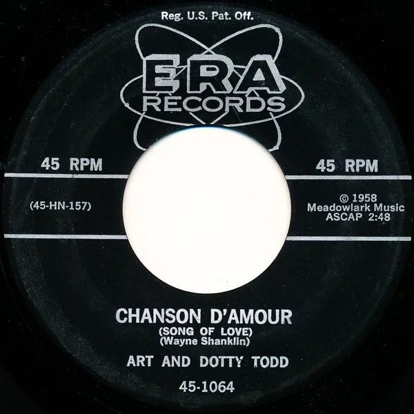Chanson D'Amour (Song Of Love) / Along The Trail With You