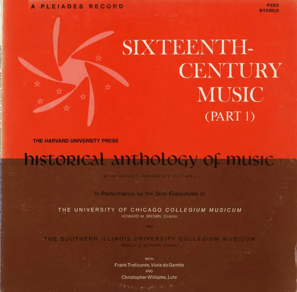 Sixteenth-Century Music (Part I)