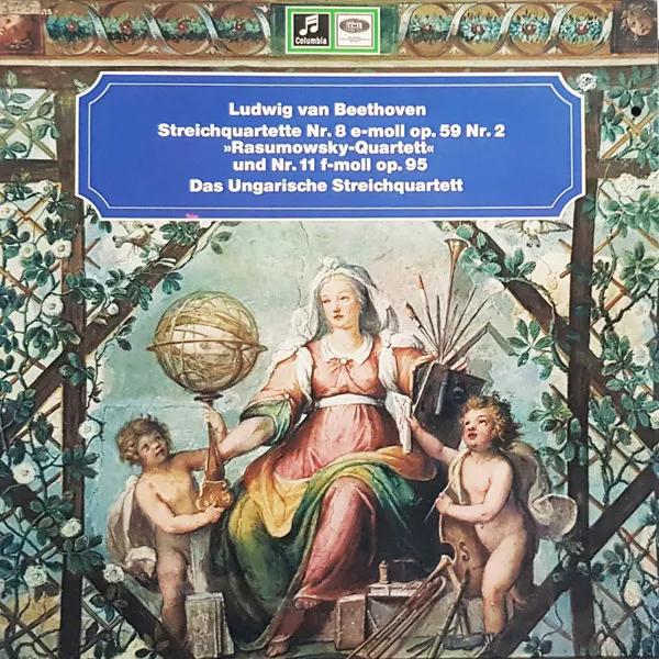 Streichquartett Nr.8 E-Moll Op. 59 Nr.2 "Rasumowsky-Quartett" Und Nr. 11 F-Moll Op.95