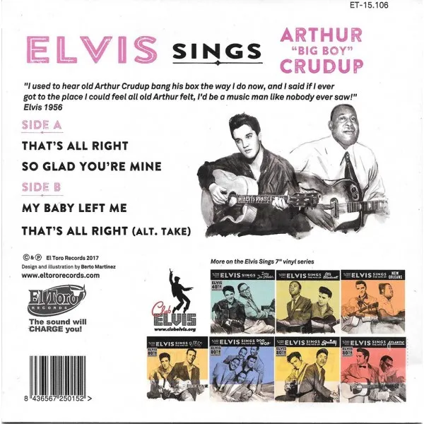 7-Sings Arthur "Big Boy" Crudup