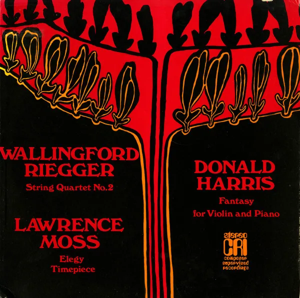 String Quartet No. 2 / Elegy / Timepiece / Fantasy For Violin And Piano