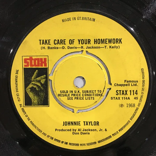Take Care Of Your Homework / Hold On This Time
