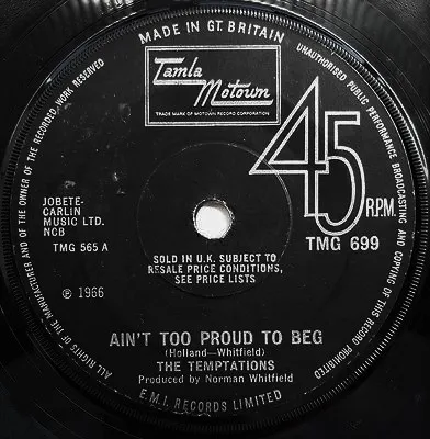 Ain't Too Proud To Beg / Fading Away