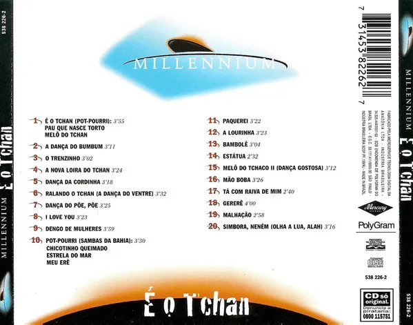 Millennium - 20 Músicas Do Século XX