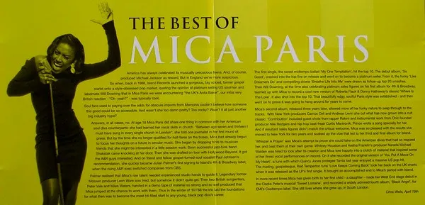 The Best Of Mica Paris