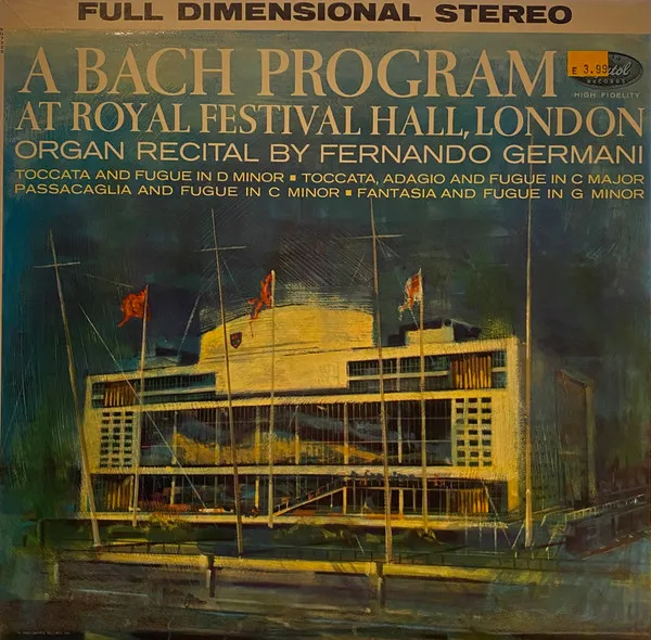 A Bach Program At The Royal Festival Hall