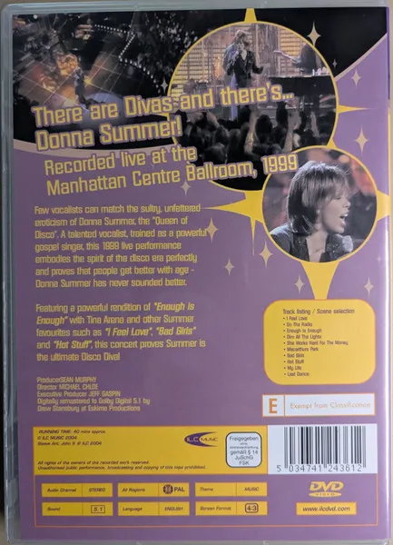Live At Manhattan Centre, 1999