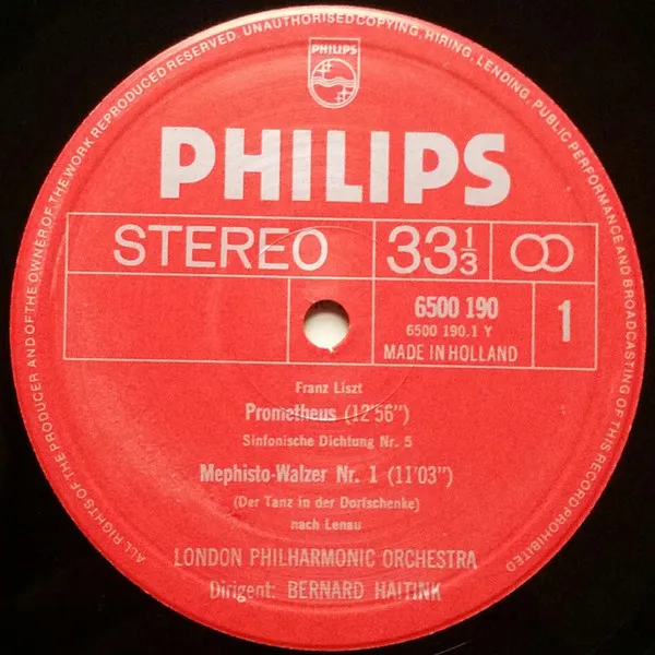 Symphonic Poems "Prometheus", "Mephisto" Waltz No. 1, "Héroide Funèbre"