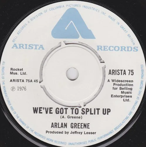 We've Got To Split Up