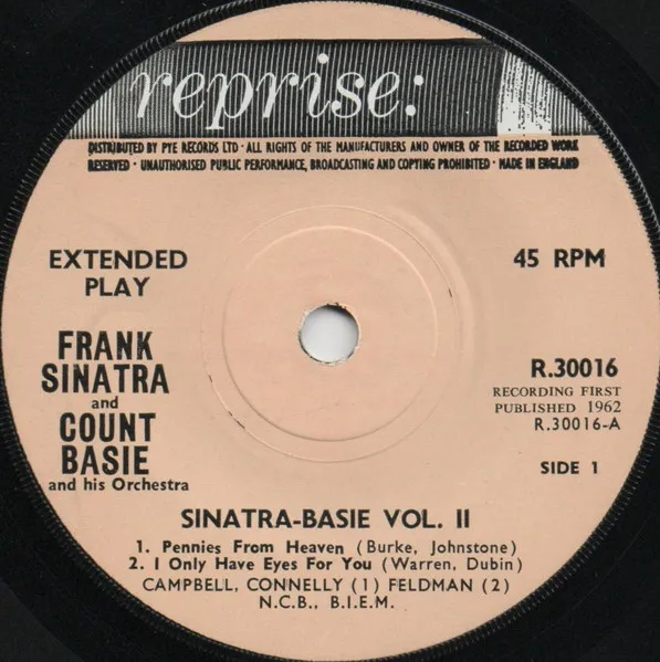 Sinatra - Basie Vol. II