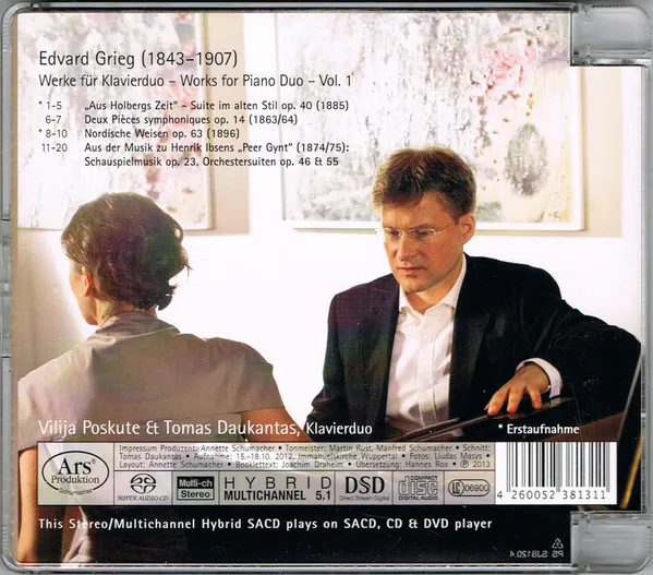 Werke Für Klavierduo · Works For Piano Duo – Vol. 1