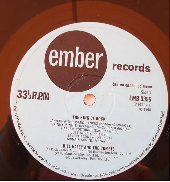 The King Of Rock Bill Haley Plays