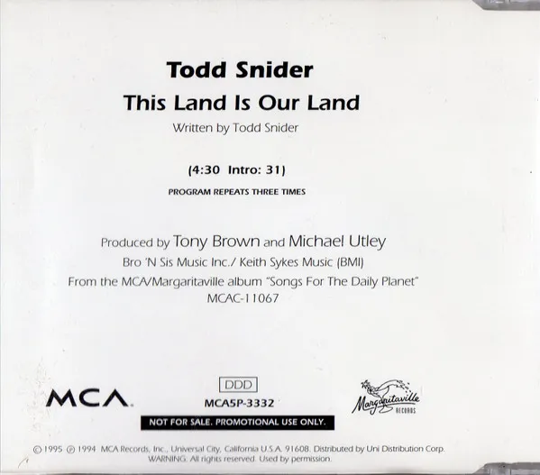 This Land Is Our Land