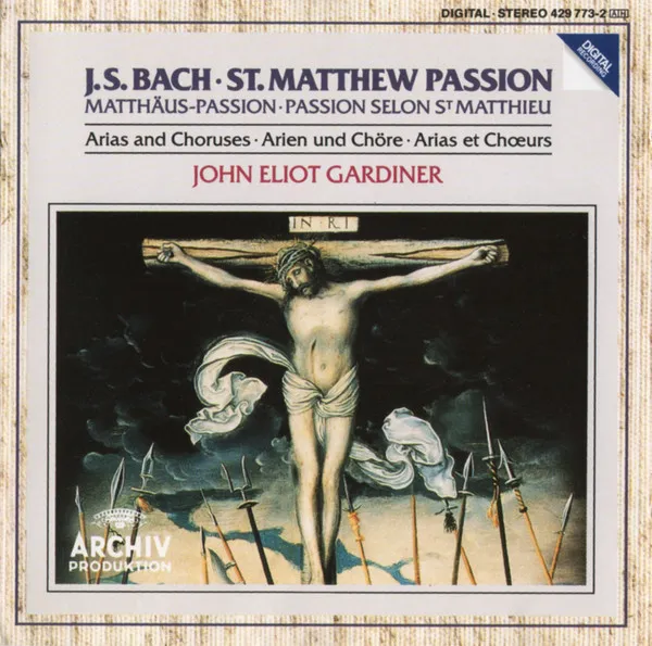 St. Matthew Passion = Matthäus-Passion = Passion Selon St Matthieu (Arias And Choruses = Arien Und Chore = Arias Et Choeurs)