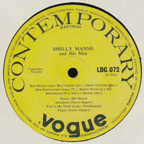 Shelly Manne & His Men