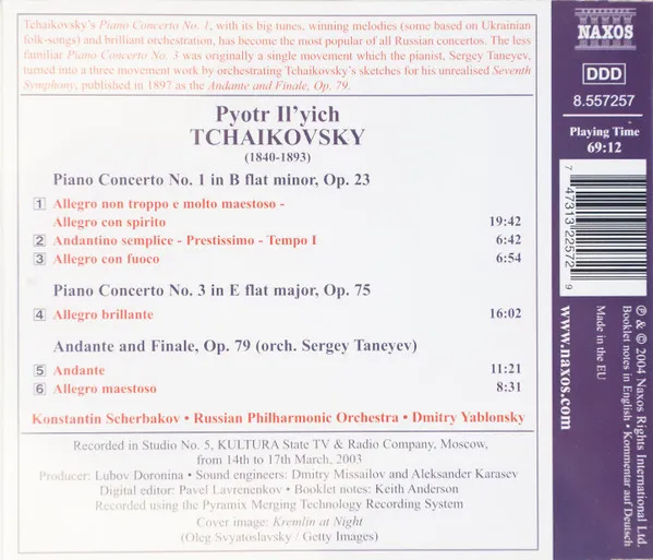 Piano Concerto No.1&3