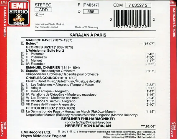 Karajan à Paris