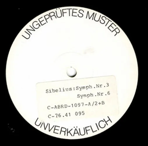 Symphonies No. 3 & 6