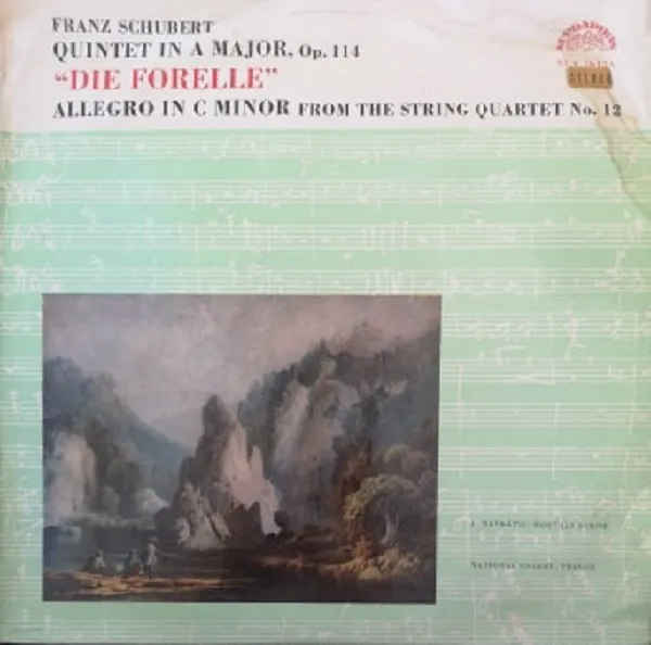 Quintet In A Major, Op. 114 "Die Forelle", Allegro In C Minor From The String Quartet No. 12