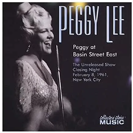 Peggy At Basin Street East