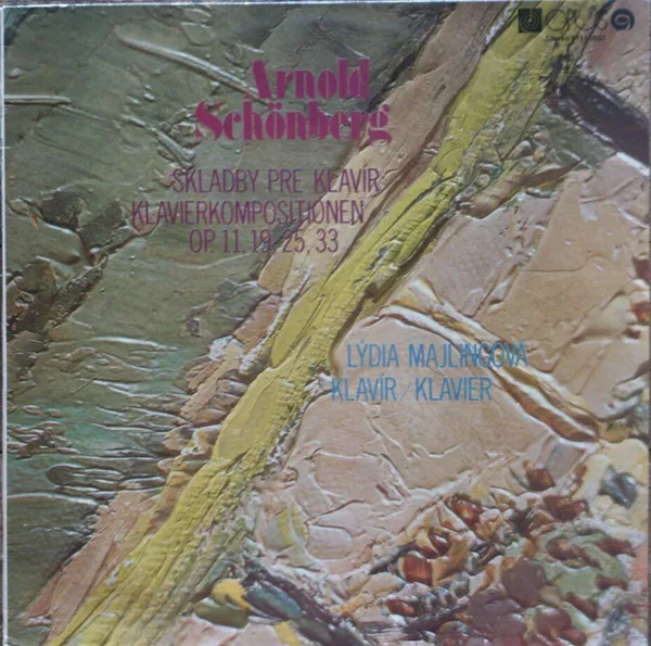 Skladby Pre Klavír = Klavierkompositionen Op. 11, 19, 25, 33