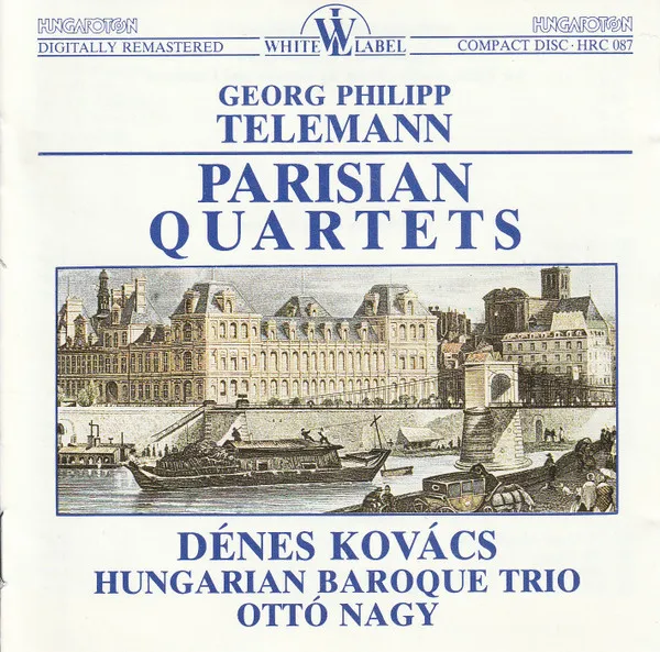 Parisian Quartets (for Flute, Violin, Viola de Gamba And Continuo)
